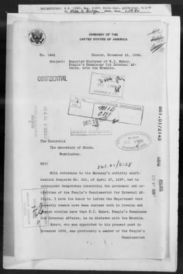 Government: Recognition, Constitution, Citizenship, Political Rights, Territories, Civil Service, Foreign Agents, Flag, Passports And Visas > 861.01/1991-861.01B/20