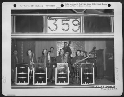 Thumbnail for Consolidated > The Orchestra Was Made Up Of Personnel Of The 303Rd Bomb Group.  England.  22 March 1945.