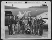 Frances Langford, Bob Hope And Tony Romano Pose With The Crew Of The Boeing B-17 (A/C 242) Of The 305Th Bomb Group At Station 105 In England.   5 July 1943. - Page 1