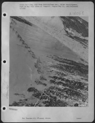 Consolidated > Detailing Information On Normandy Beach Defenses Was Obtained From "Dicing" Shots Like This.  Element 'C' A Steel Gate-Like Boat Barricade, Failed To Stop Landings.   Photo Taken By 1St Lt. Albert Lanker, 10Th Photo Reconnaissance Group, On 6 May 1944, On