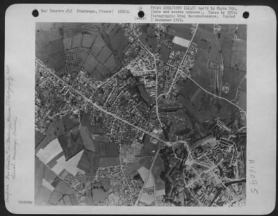 Thumbnail for Consolidated > Aerial View Of Maubeuge, France.  For A Comparable Night View, See A-82204 Ac.