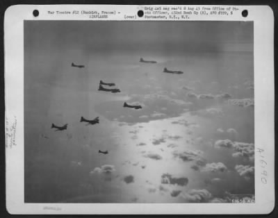 Thumbnail for Boeing > Forts Ride Again...This Formation Of Boeing B-17 Flying Fortresses Of The 452Nd Bomb Group Enroute To Blast German Targets In France As Part Of The General Plan To Pulverize All Vitally Important War Objectives.  Dunkirk, France Was The Target Of This Mis