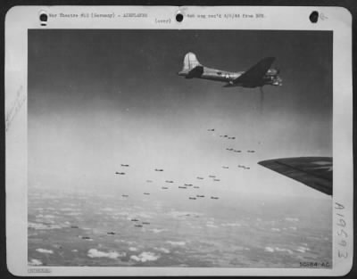Boeing > FORTS ON THE WAY TO BOMB BERLIN, and the greatest air battle ever fought against Germany also lay ahead of them. The Germans threw up everything possible in defense of their capital. Reconnaissance showed that fires and been started in the target