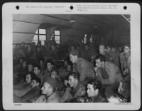 Preparation For The Invasion Of France - Members Of The 439Th Troop Carrier Group Are Shown At A Briefing Prior To Take Off On A Mission From An Air Base Somewhere In England.  4 June 1944. - Page 7