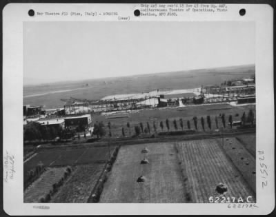 Thumbnail for Consolidated > Bomb Damage To Airdrome Near Pisa, Italy.