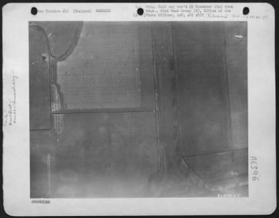 Breast Sands[Sic] > Incendiary Bomb Test At Breast Sands Range, England.  92Nd Bomb Group.  12 March 1943.