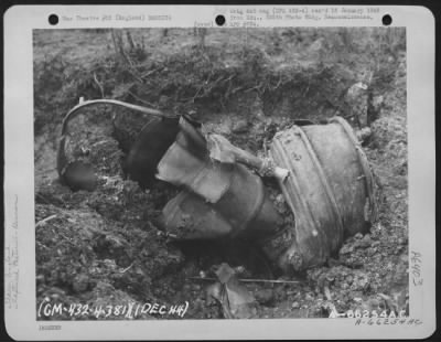 Clare > Fragments Of A German Rocket Which Exploded Near Clare, England, On 1 December 1944.