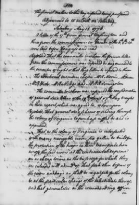 Thumbnail for Transcript Journals, 1775-79 > May 14, 1776-Sept. 2, 1777 (Vol 4)