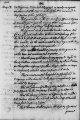 Thumbnail for Transcript Journals, 1775-79 > May 14, 1776-Sept. 2, 1777 (Vol 4)