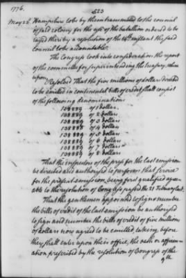 Thumbnail for Transcript Journals, 1775-79 > May 14, 1776-Sept. 2, 1777 (Vol 4)