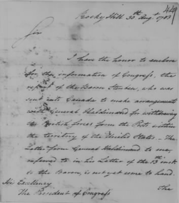 Thumbnail for Ltrs from Gen George Washington > Vol 11: Oct 25, 1782-Jan 19, 1784 (Vol 11)