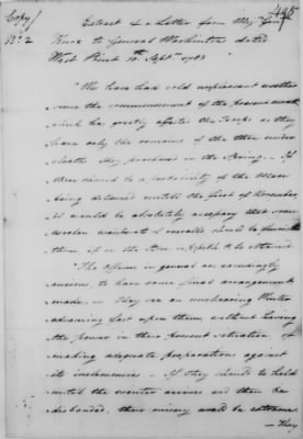 Thumbnail for Ltrs from Gen George Washington > Vol 11: Oct 25, 1782-Jan 19, 1784 (Vol 11)