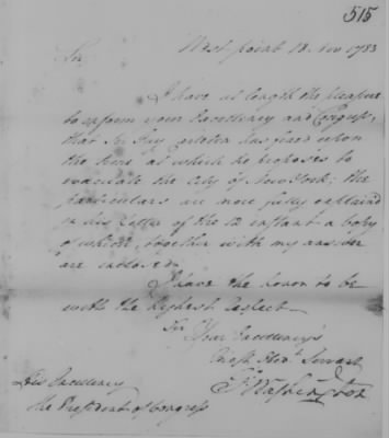 Thumbnail for Ltrs from Gen George Washington > Vol 11: Oct 25, 1782-Jan 19, 1784 (Vol 11)