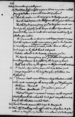 Secret Journal, 1776-83 > ␀