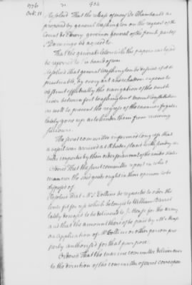 Thumbnail for Transcript Journals, 1775-79 > May 14, 1776-Sept. 2, 1777 (Vol 5)