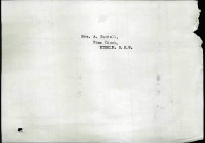 Thumbnail for Farrell > Farrell, William Edward (3168)