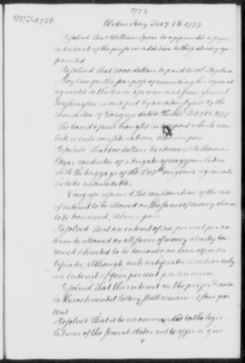 Transcript Journals, 1775-79 > May 14, 1776-Sept. 2, 1777 (Vol 6)