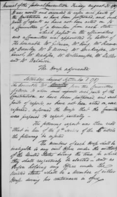 Journal of the Constitutional Convention May 14-Sept 17, 1787 > Vol 1: Formal Journal of the Proceedings of the Convention, May 14-Sept. 15, 1787