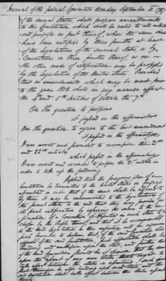 Journal of the Constitutional Convention May 14-Sept 17, 1787 > Vol 1: Formal Journal of the Proceedings of the Convention, May 14-Sept. 15, 1787