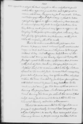 Thumbnail for Transcript Journals, 1775-79 > May 14, 1776-Sept. 2, 1777 (Vol 6)