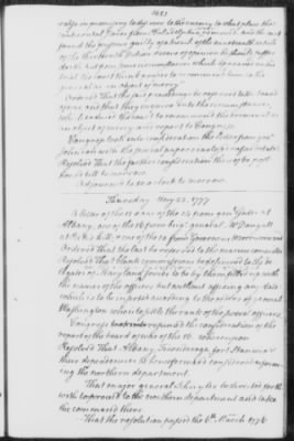 Thumbnail for Transcript Journals, 1775-79 > May 14, 1776-Sept. 2, 1777 (Vol 6)