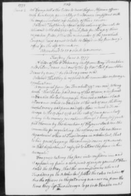 Thumbnail for Transcript Journals, 1775-79 > May 14, 1776-Sept. 2, 1777 (Vol 6)