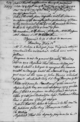 Rough Journals, 1774-89 > Dec 8, 1778 - Feb 24, 1779 (Vol 20)