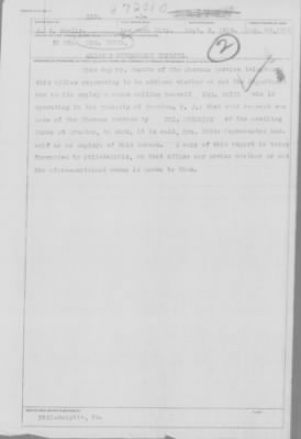 Old German Files, 1909-21 > Mrs. White (#372010)