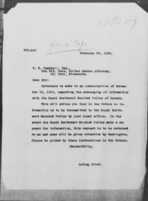 Old German Files, 1909-21 > Mr. C. F. Hamilton (#378259)