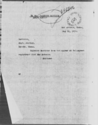 Old German Files, 1909-21 > Calexico Martinez (#368356)