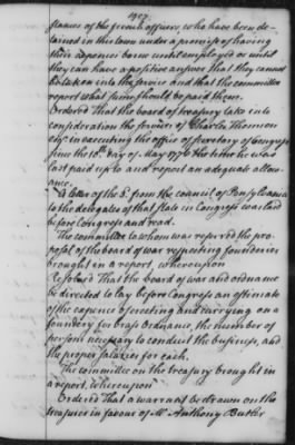 Thumbnail for Transcript Journals, 1775-79 > Sept. 3, 1777-Jan. 20, 1779 (Vol 7)