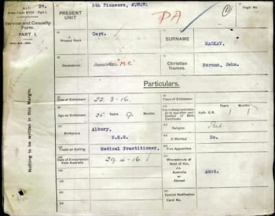 Thumbnail for Mackay > Mackay, Norman John (12341)