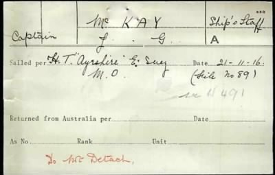 Thumbnail for Mackay > Mackay, John Gilbert (4000)