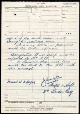 56th Division > 1st (City of London) Battalion (Royal Fusiliers), 3rd (City of London) Battalion (Royal Fusiliers)