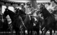 Thumbnail for Lee, left, during a Confederate Veterans Reunion March.JPG