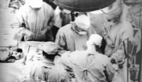 Dr Murray and his team perform the first kidney transplant.jpg