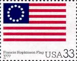 Francis Hopkinson flag, 1777.gif