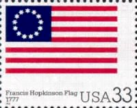 Francis Hopkinson flag, 1777.gif