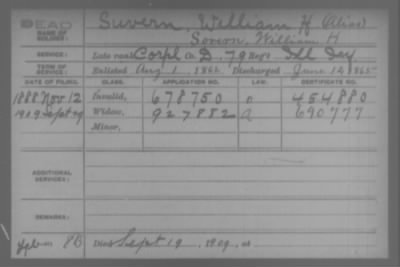 Company D > Suvern, William H.