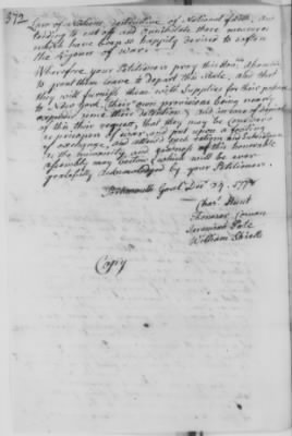 Thumbnail for Petitions Address to Congress, 1775-89 > F - H (Vol 3)