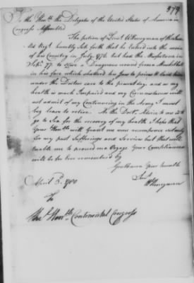 Thumbnail for Petitions Address to Congress, 1775-89 > F - H (Vol 3)