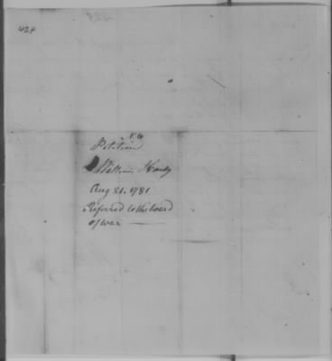 Thumbnail for Petitions Address to Congress, 1775-89 > F - H (Vol 3)