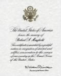 Thumbnail for Robert A. Mayfield - recognition of service.jpg