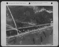 Men And Assault Vehicles Storm The Beaches Of Normandy As Allied Landing Craft Make A Dent In Germany'S West Wall On 6 June 44.  As Wave After Wave Of Landing Craft Unload Their Cargo, Men Move Forward And Vehicles Surge Up The Roads.  3Rd Bomb Division, - Page 5