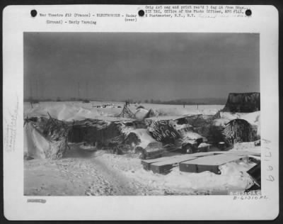 Radar > Radar Installations Established By Xix Tactical Air Command, Signal Section, Luxembourg, France, 25 January 1945.