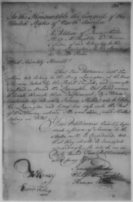 Thumbnail for Petitions Address to Congress, 1775-89 > S - T (Vol 7)