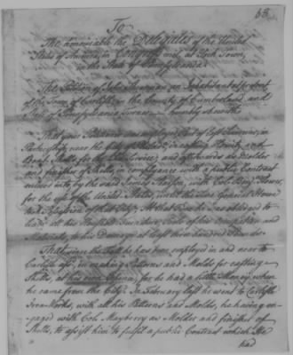 Thumbnail for Petitions Address to Congress, 1775-89 > S - T (Vol 7)