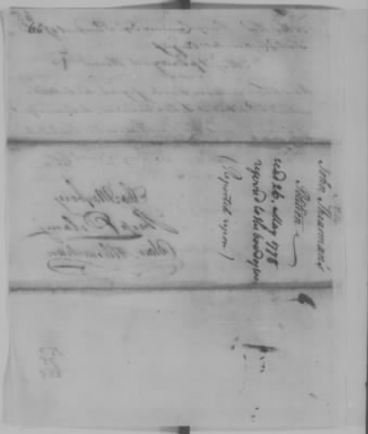 Thumbnail for Petitions Address to Congress, 1775-89 > S - T (Vol 7)