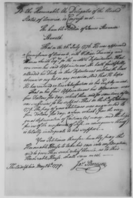 Thumbnail for Petitions Address to Congress, 1775-89 > S - T (Vol 7)