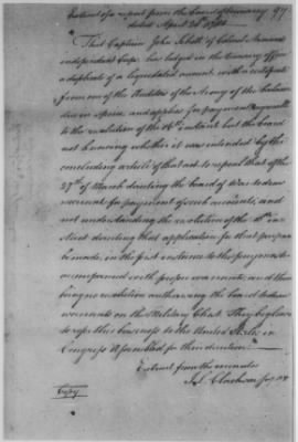 Thumbnail for Petitions Address to Congress, 1775-89 > S - T (Vol 7)